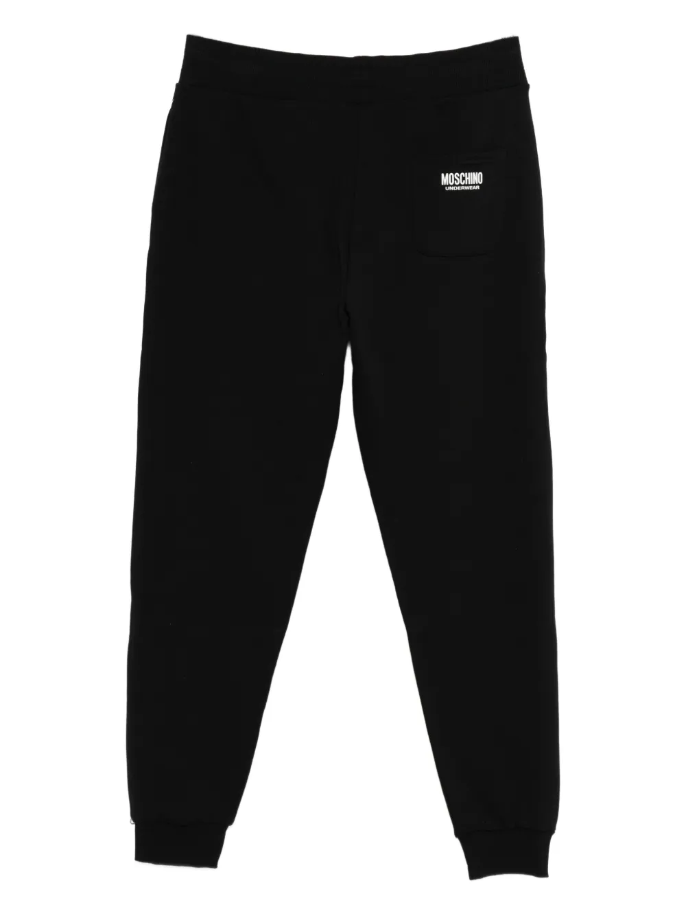 Moschino drawstring-waist logo-print pants | Pants | Image 2