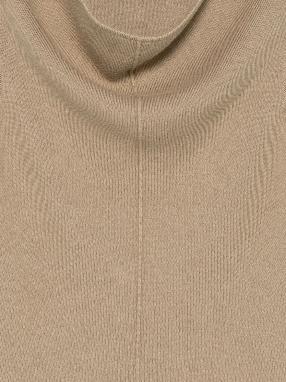 Aya Muse Cowl-neck Tank Top In Brown