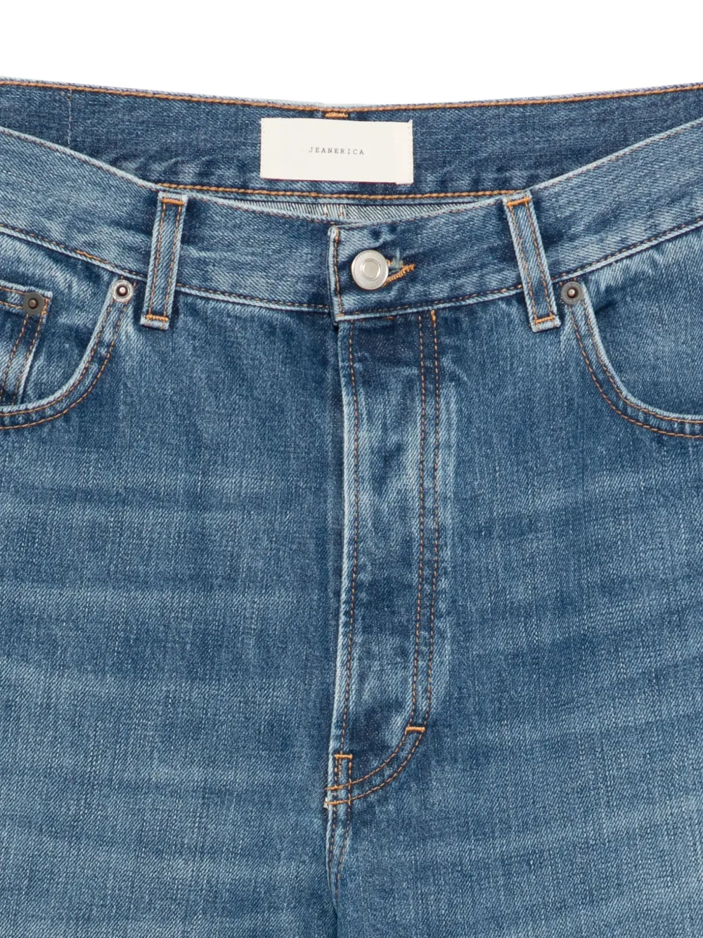 Jeanerica Jeans met vijf zakken Blauw