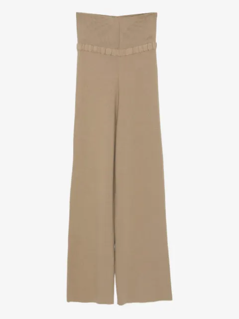 Aya Muse ribbed knitted trousers