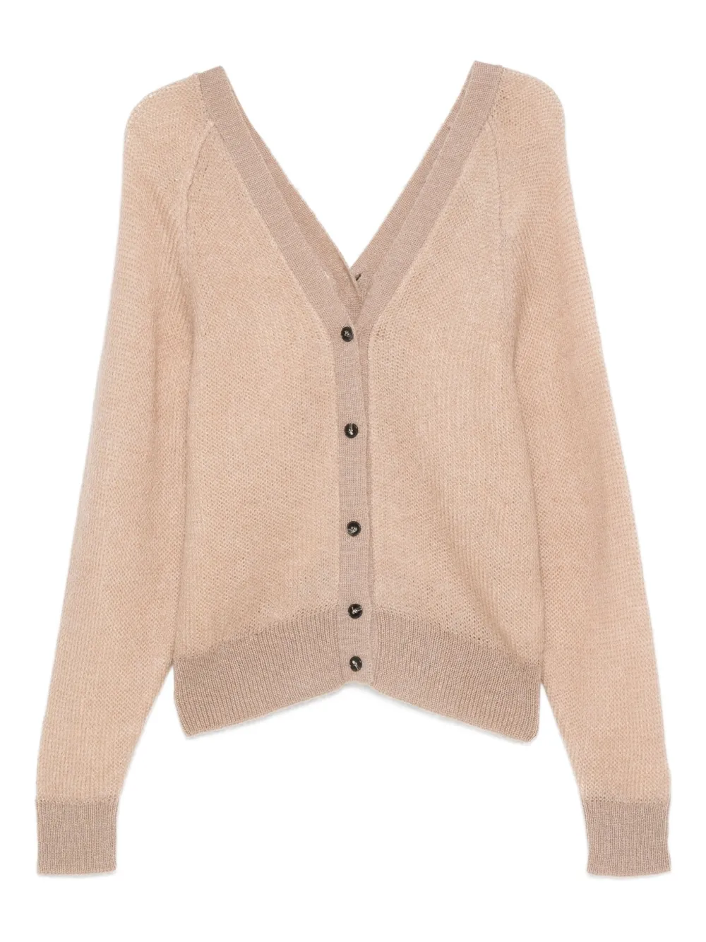 RAME mohair wool-blend cardigan | Neutrals | Image 1