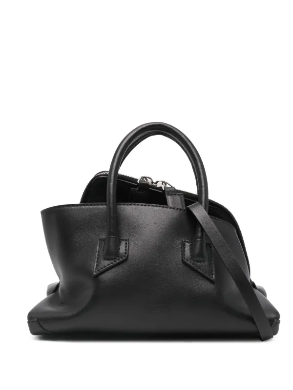 The Attico レザー トートバッグ | ブラック | FARFETCH JP