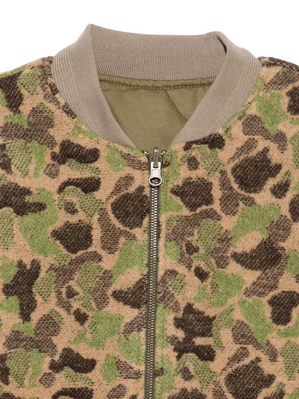 CHESAPEAKES Seawolf gilet met camouflageprint Groen