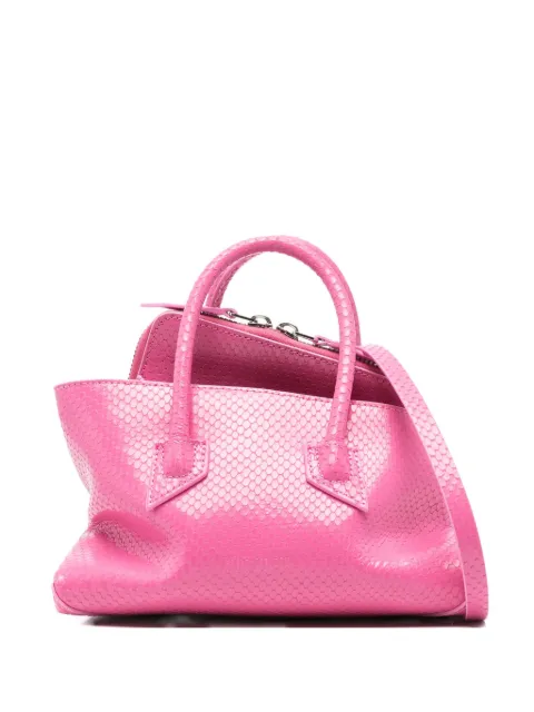 The Attico tote de piel