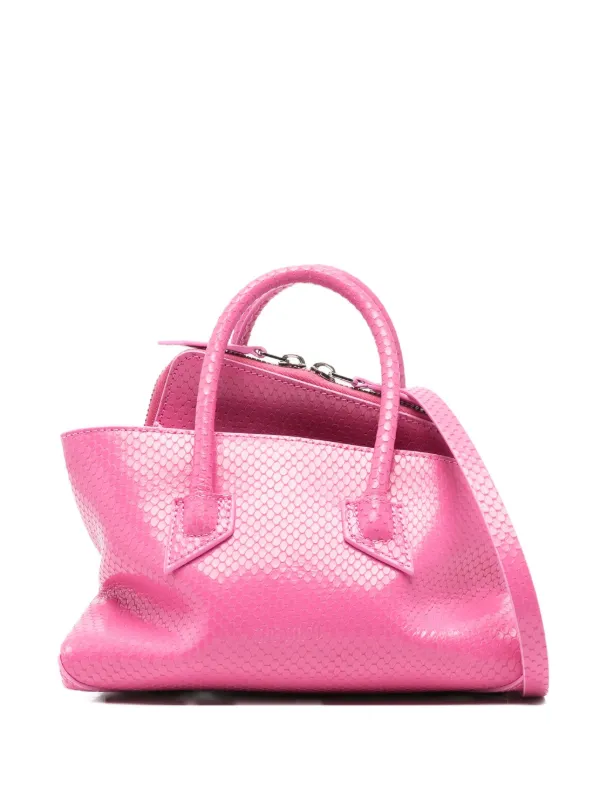 The Attico レザー トートバッグ | ピンク | FARFETCH JP