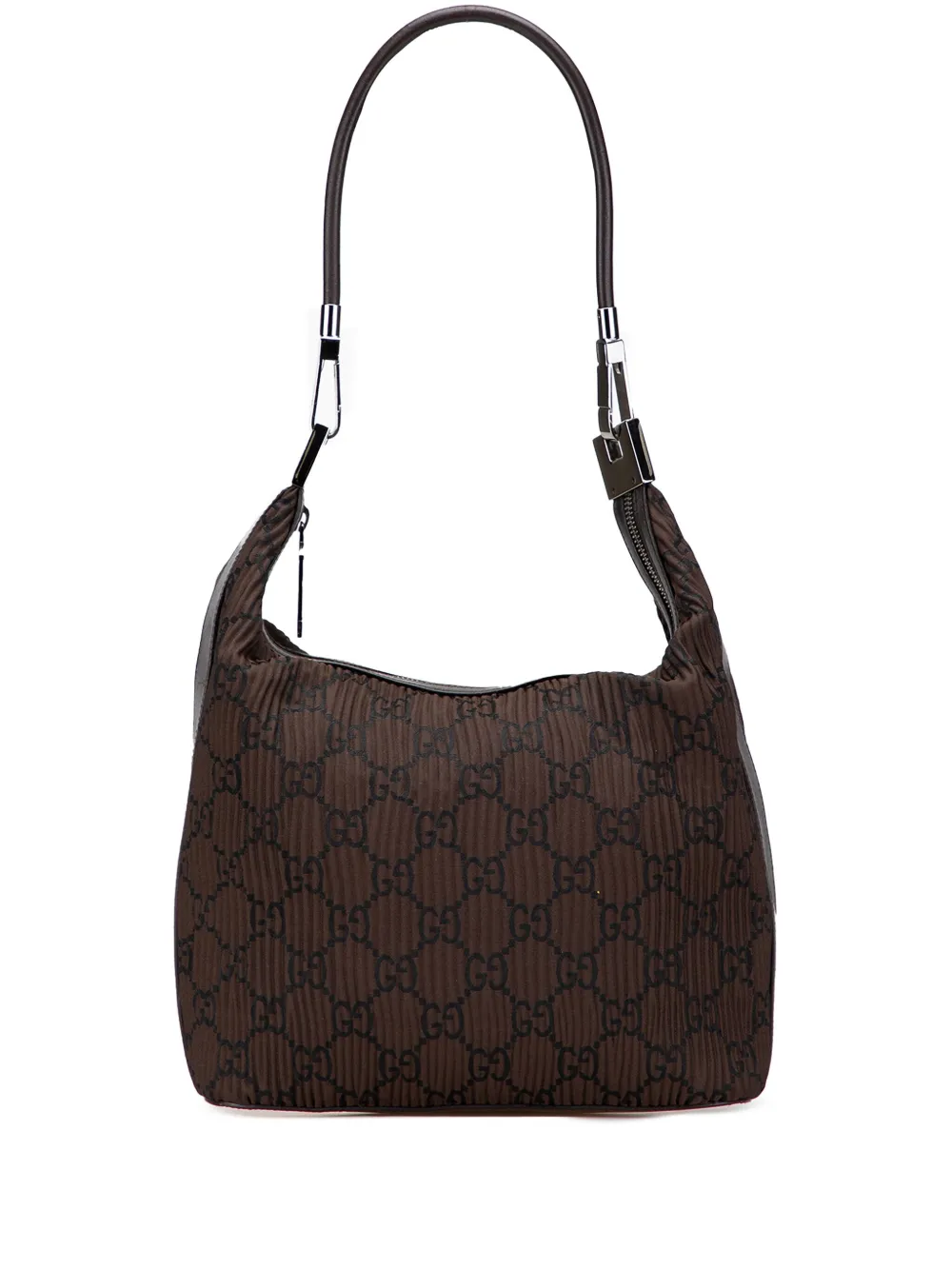Gucci Pre-Owned 2000-2015 GGキャンバス ショルダーバッグ - ブラウン Gucci Pre-Owned 2000-2015 GGキャンバス ショルダーバッグ - ブラウン