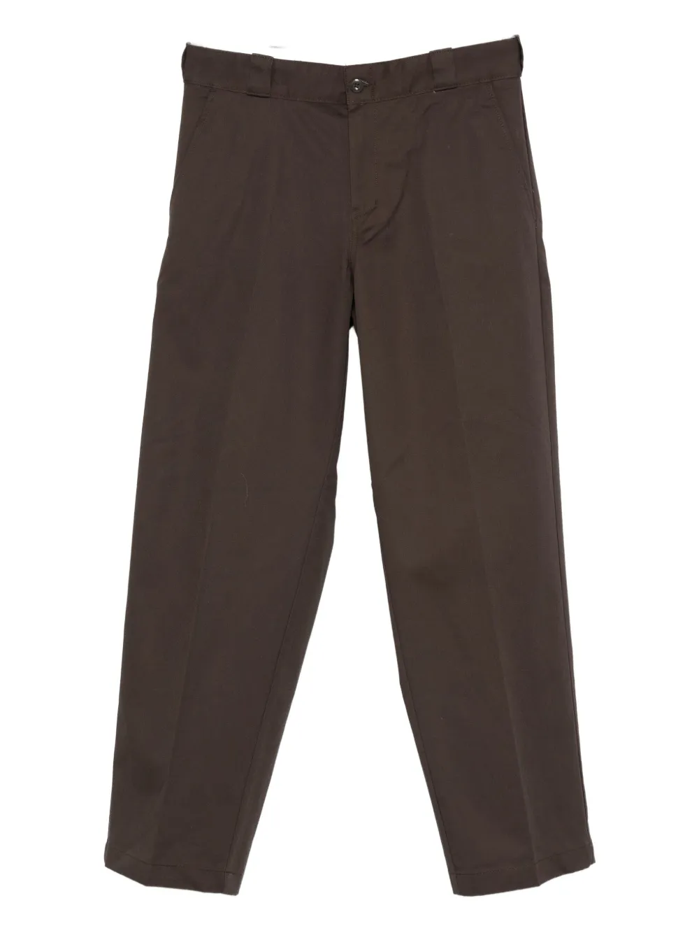 Dickies Cotton Trousers In Brown