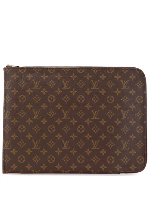 Louis Vuitton Pre-Owned 1990 Monogram Poche Documents Portfolio business bag
