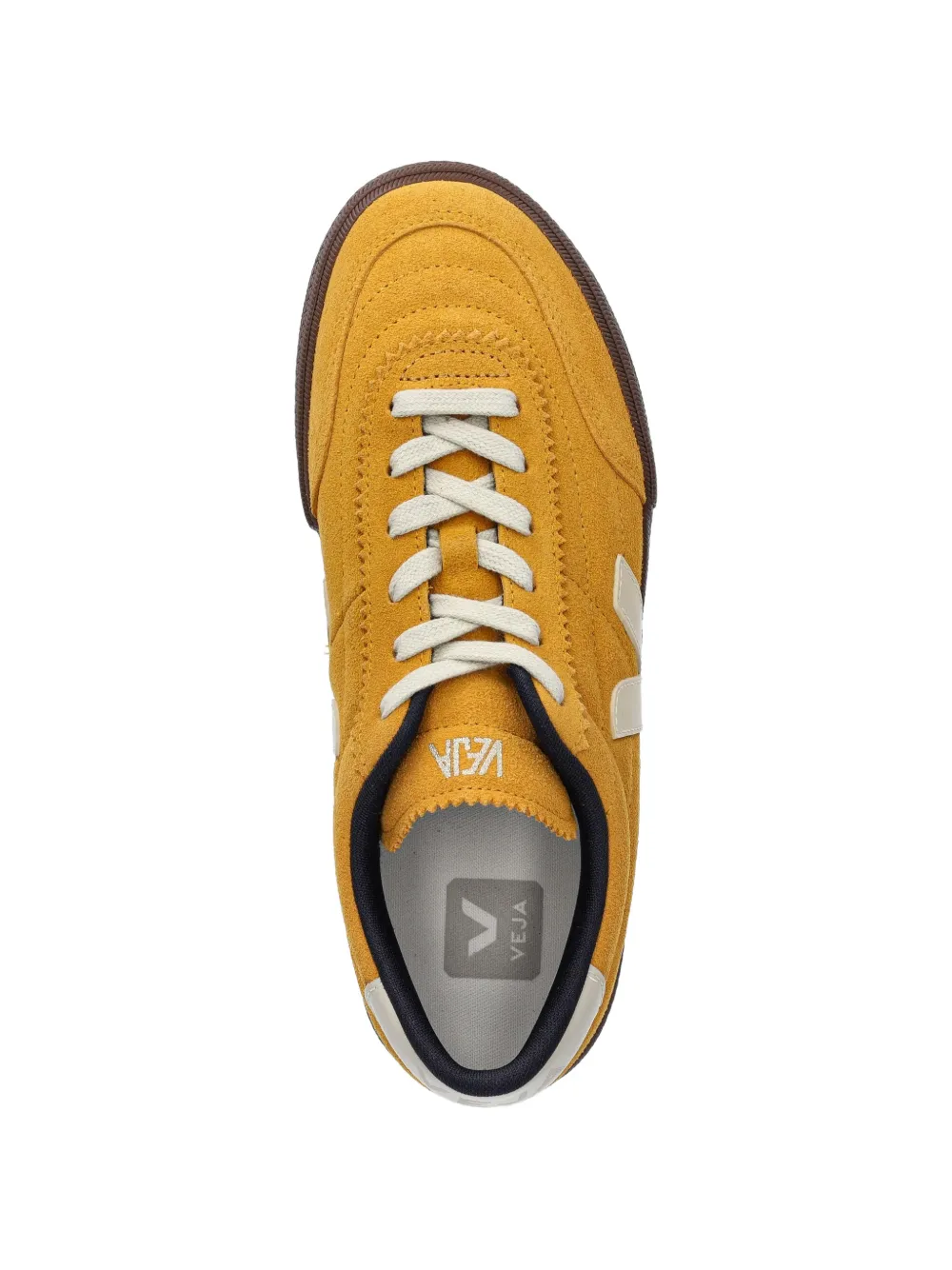 VEJA Panenka gewelfde sneakers Geel