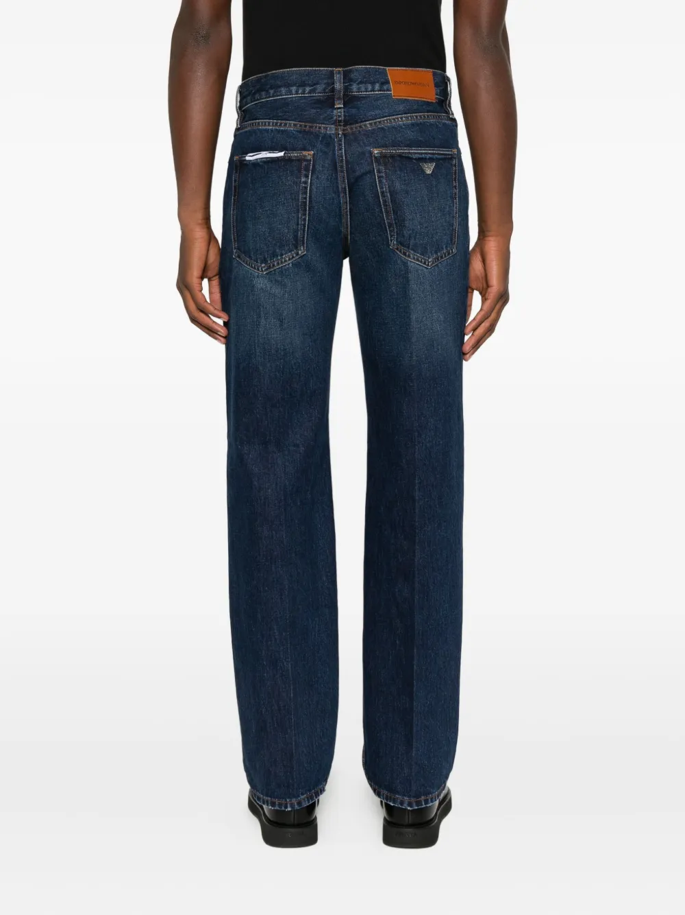 Emporio Armani Jeans met vijf zakken Blauw