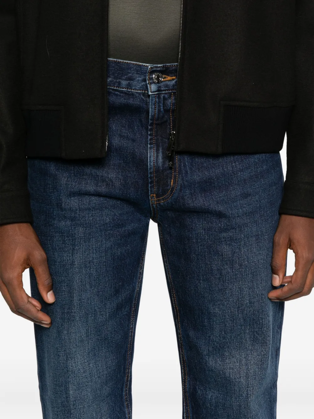 Emporio Armani Jeans met vijf zakken Blauw