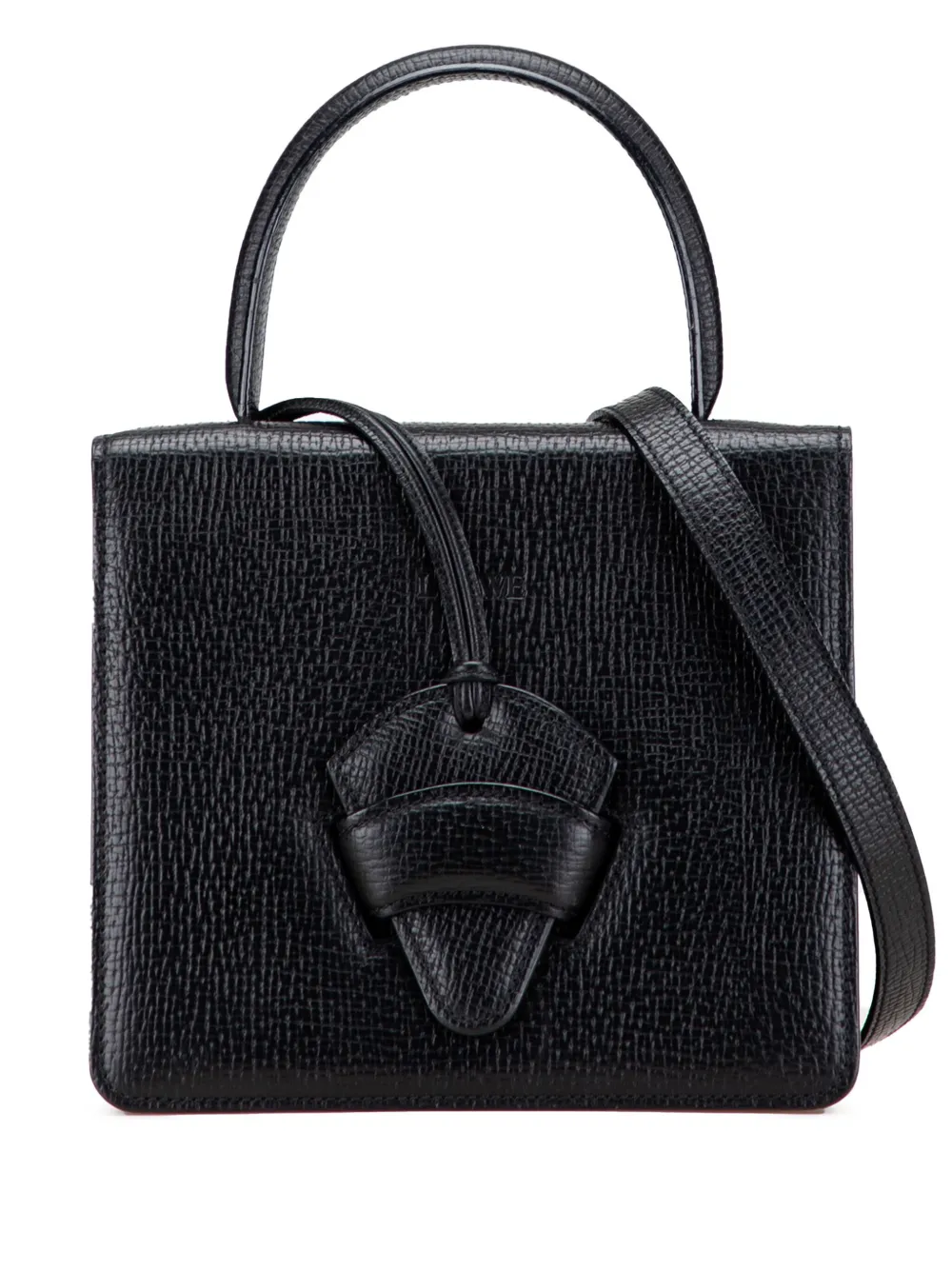 Loewe Pre-Owned 2000-2025 Leather Barcelona satchel | Black | Image 1