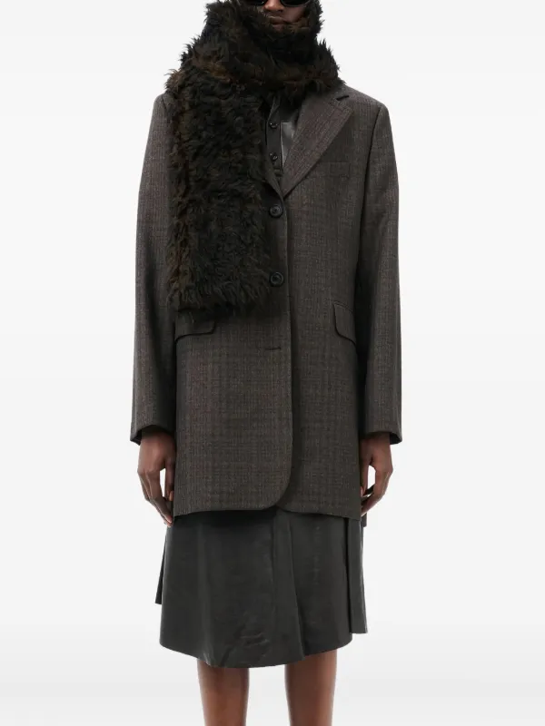 OUR LEGACY Floss Scarf | Brown | FARFETCH ZA