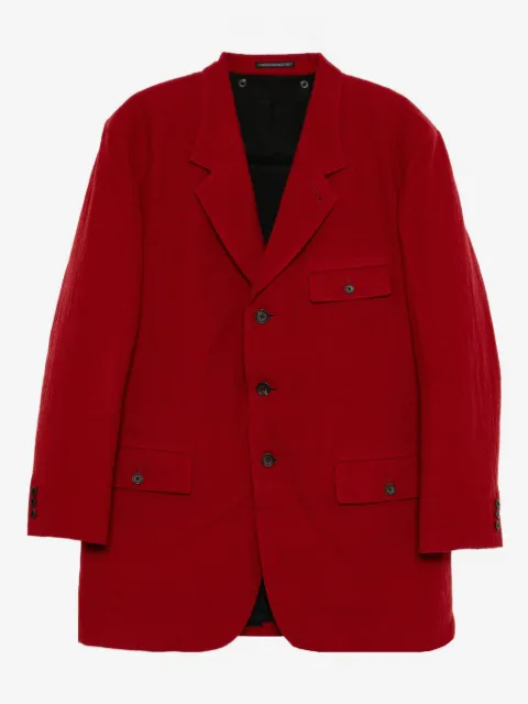 Yohji Yamamoto Cappotto monopetto