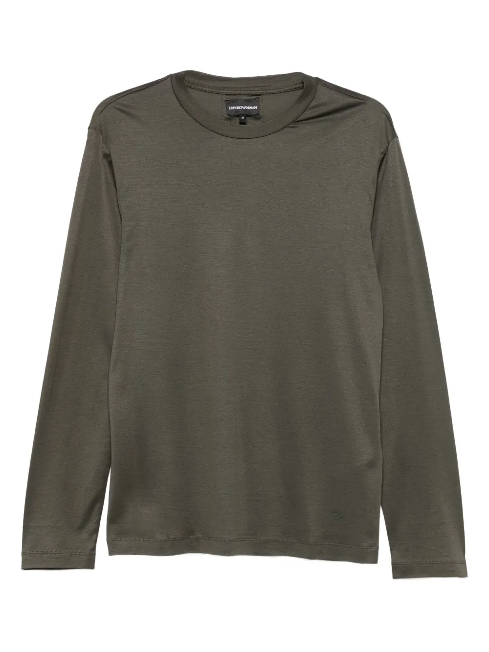 Emporio Armani long-sleeved T-shirt - Verde