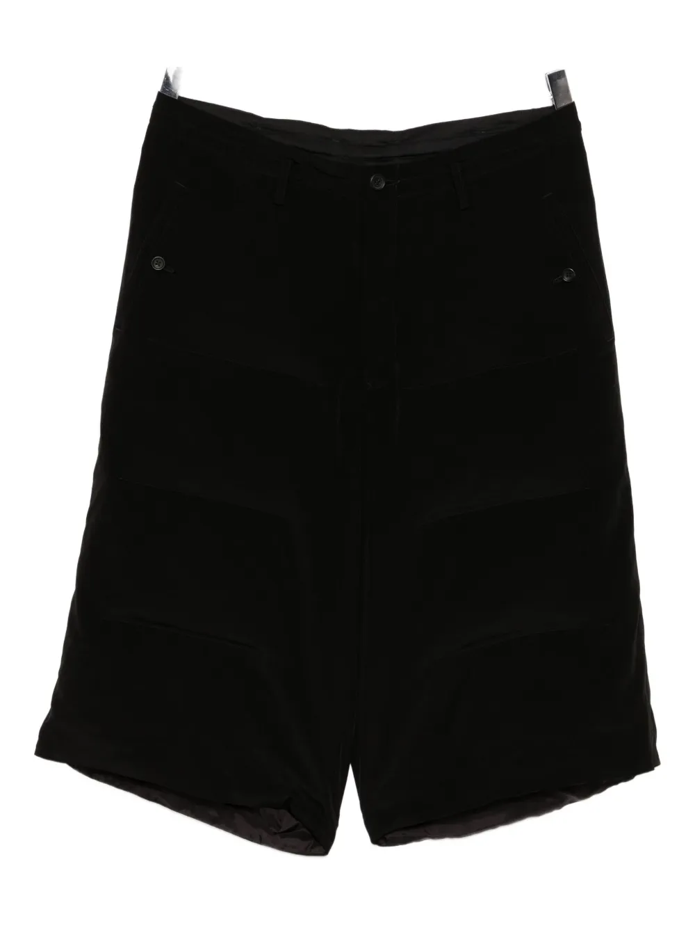 Yohji Yamamoto padded shorts | Black | Image 1