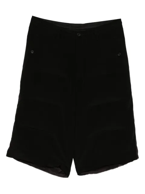 Yohji Yamamoto bermudas capitonadas