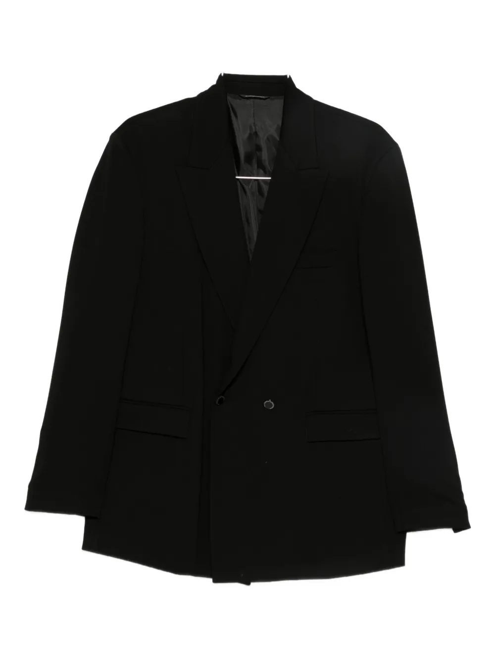 Daniele Alessandrini double-breasted blazer | Black | Image 1