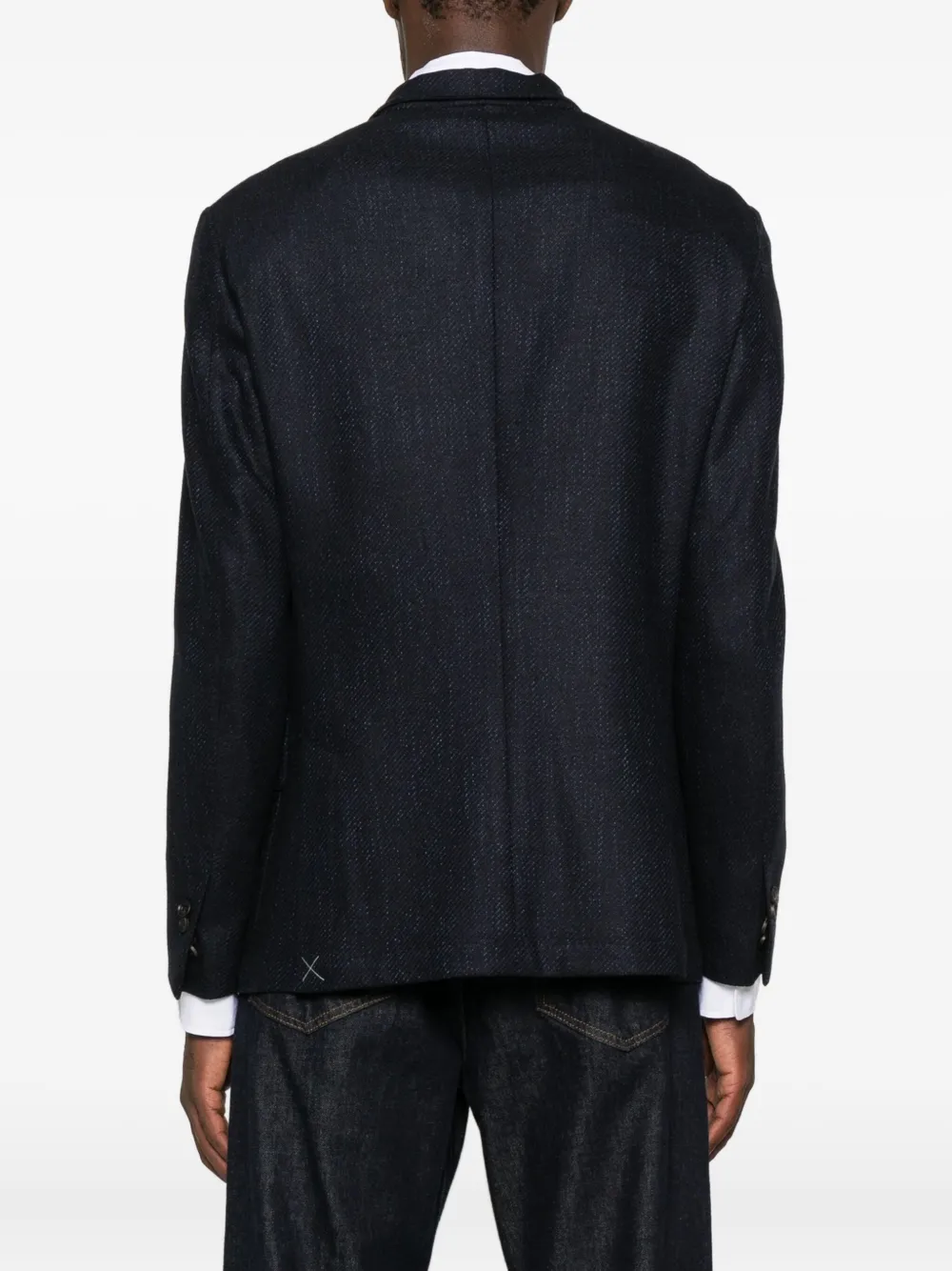 Corneliani Shirtjack met lange mouwen Blauw