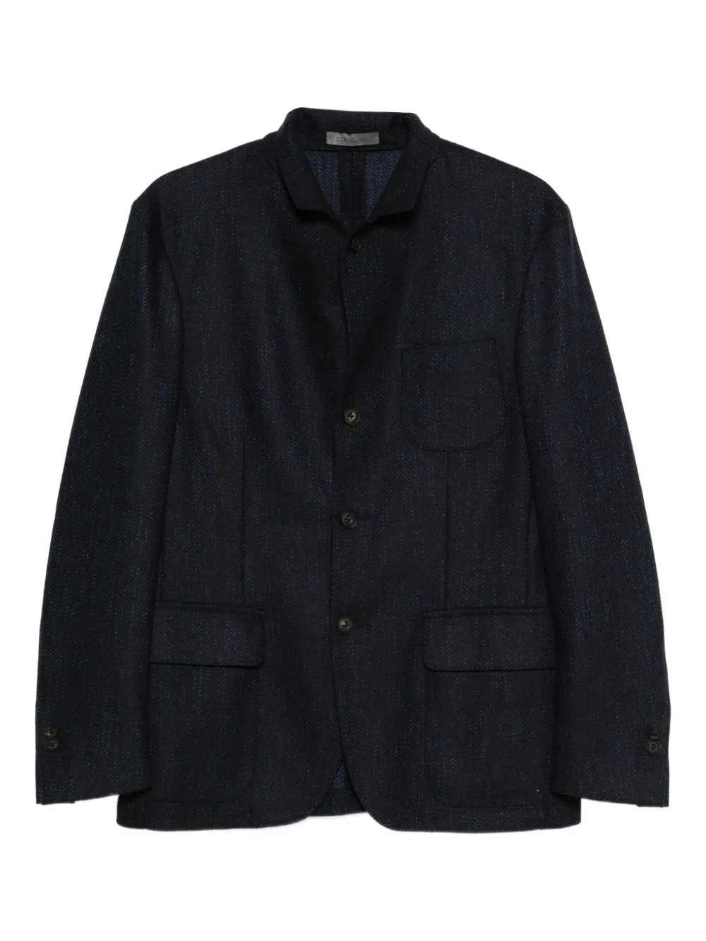 Corneliani sobrecamisa con botones | azul | Image 1