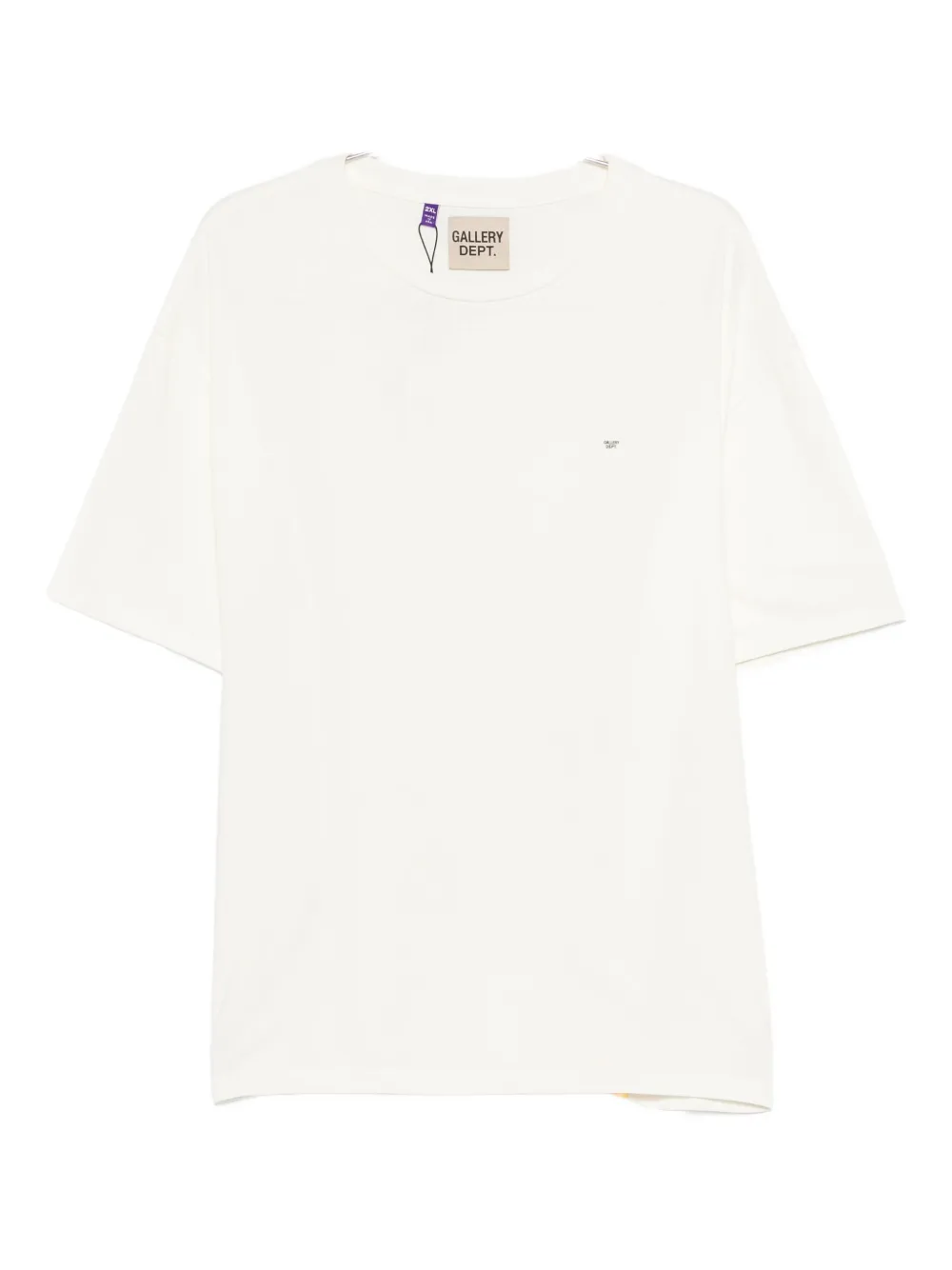 Gallery Dept. Klassisches T-shirt In White