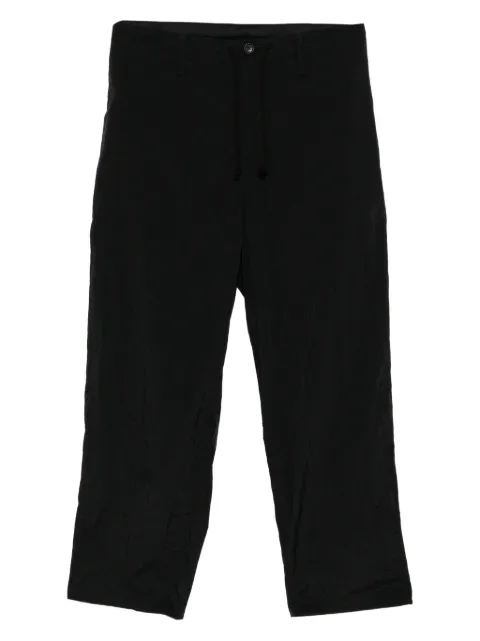 Y's ripstop wide-leg trousers