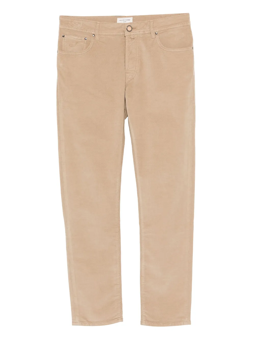 Jacob Cohen Corduroy Pocket Trousers In Neutral