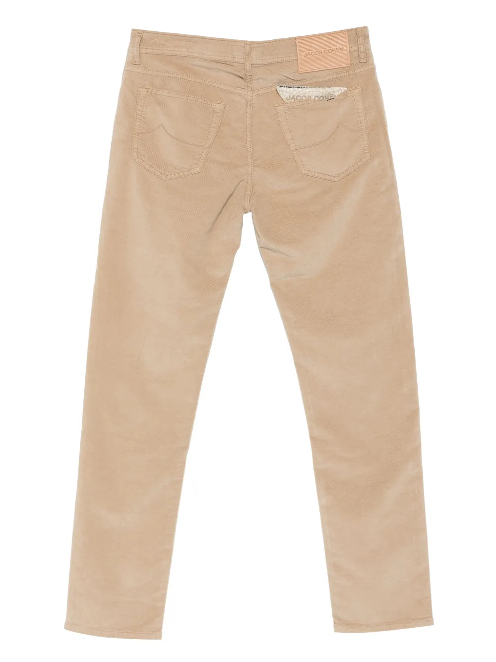 Jacob Cohen Corduroy Pocket Trousers In Neutral