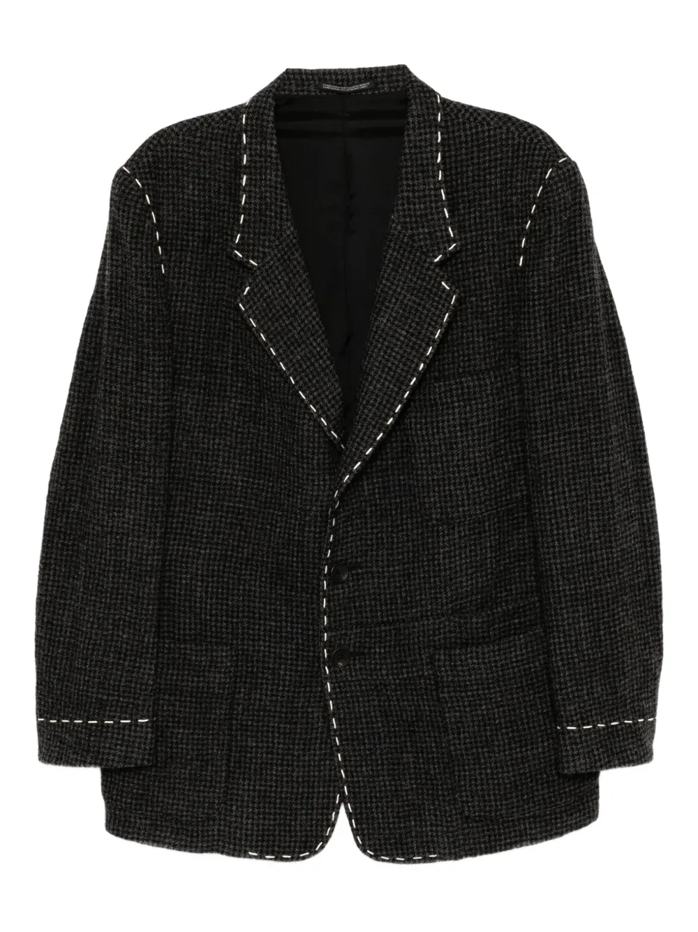 Y's blazer con costuras a mano | gris | Image 1