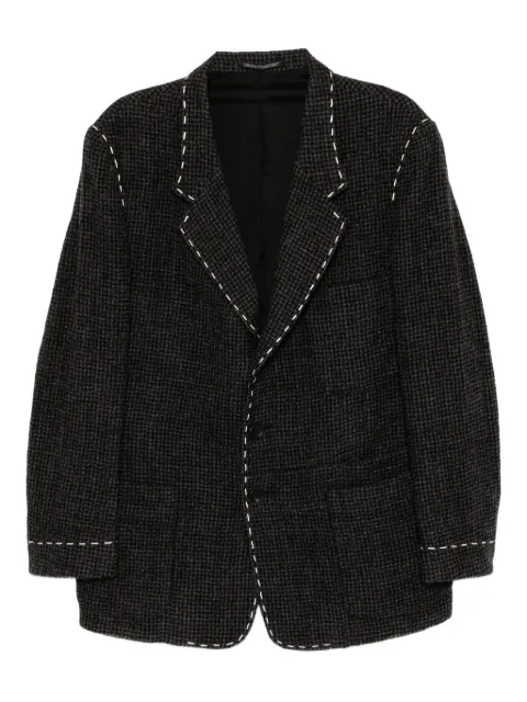 Y's wool hand-stitch blazer