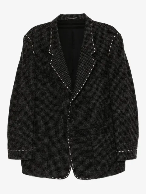Y's wool hand-stitch blazer