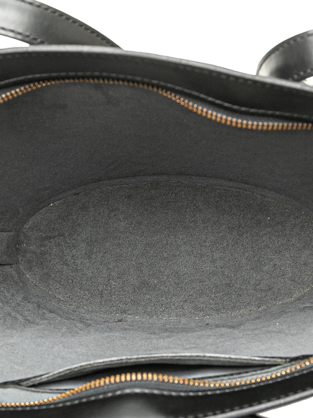 Pre-owned Louis Vuitton 1996 Epi Saint Jacques Pm Long Strap Shoulder Bag In Black