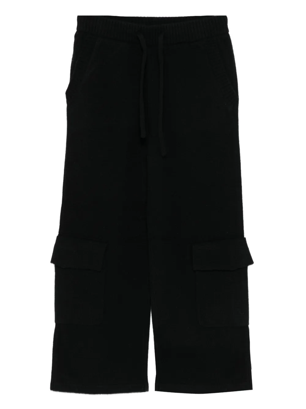 Laneus drawstring cargo trousers | Black | Image 1