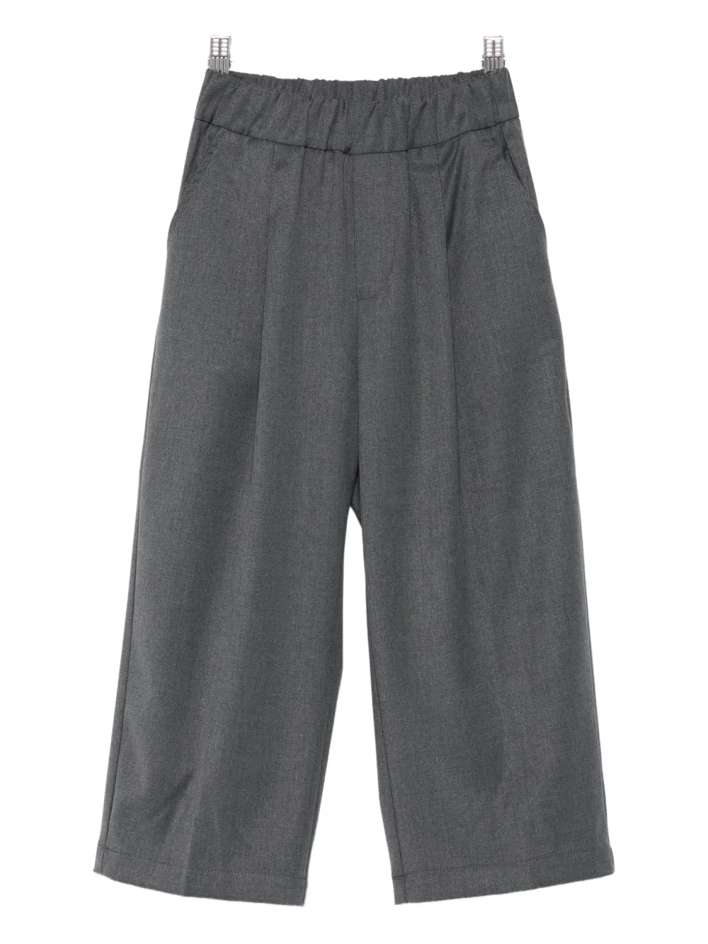 Laneus Pleated Trousers In Gray