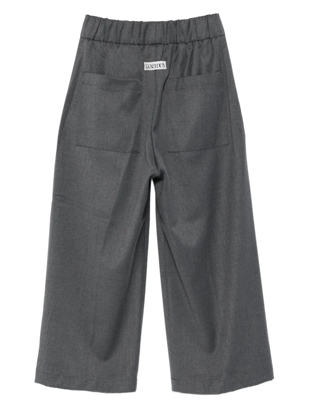 Laneus pantalon à design plissé | Pantalons décontractés adolescent | Image 2