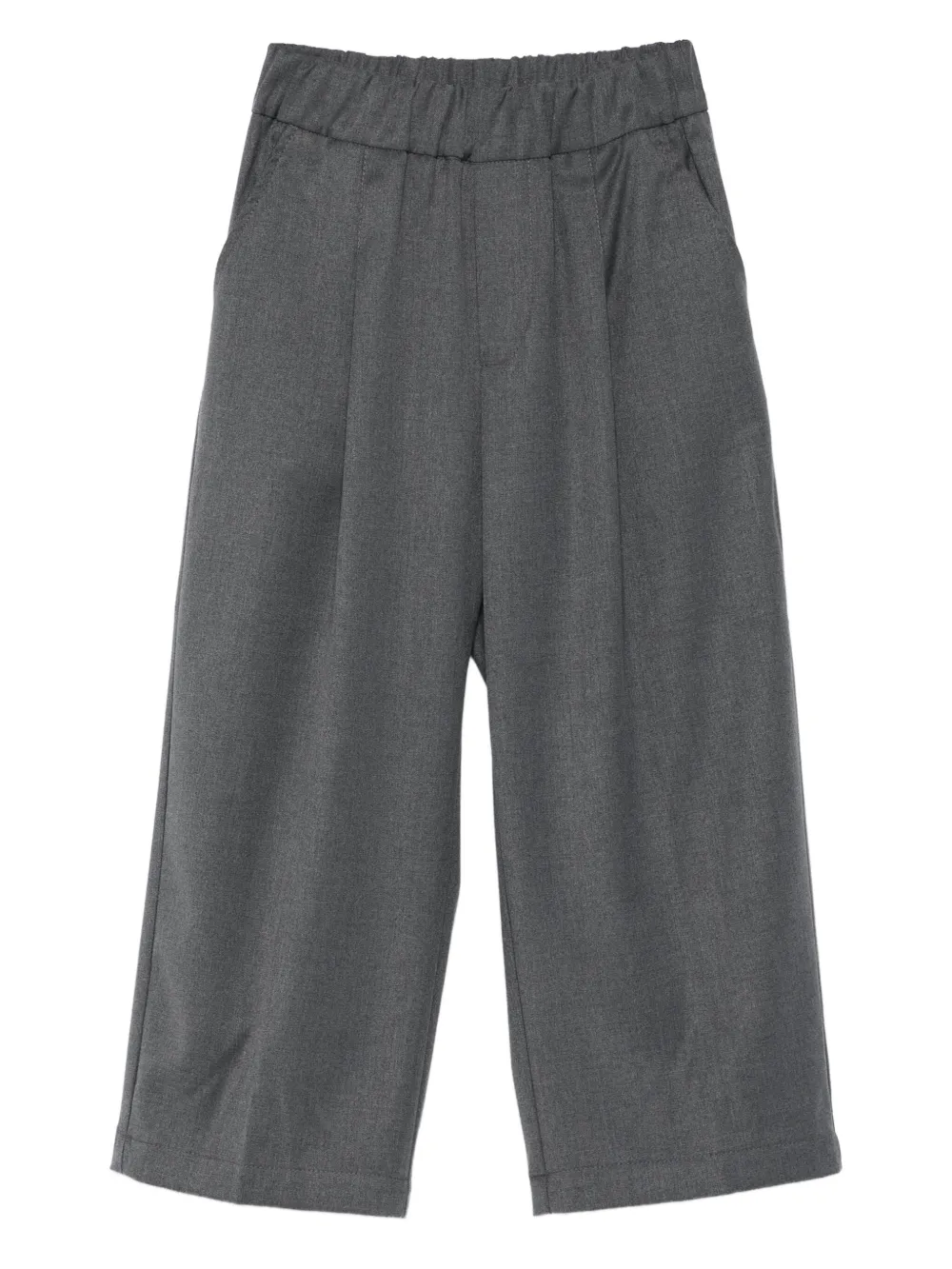 Laneus pantalon à design plissé | gris | Image 1