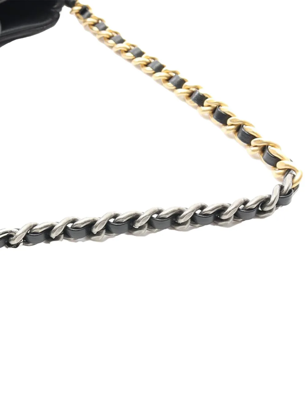 CHANEL Pre-Owned 2021-2025 Lambskin 19 Chain hobo bag | Pre-Owned | Image 2