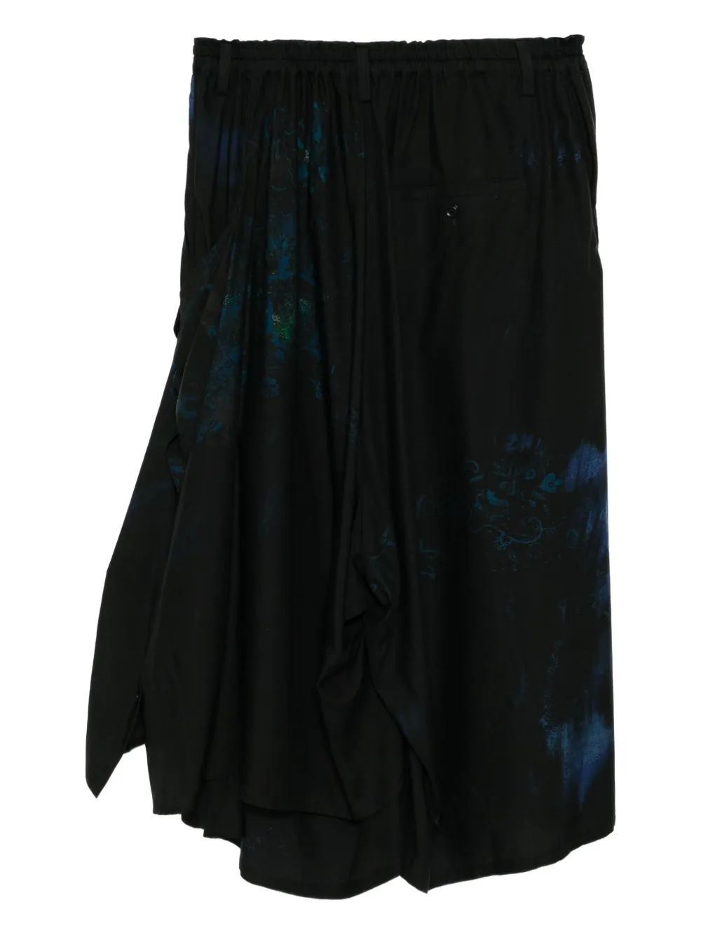 Y's floral-print trousers | Cropped Trousers | Image 2
