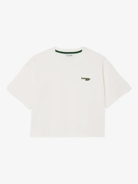 Lacoste logo-patch T-shirt
