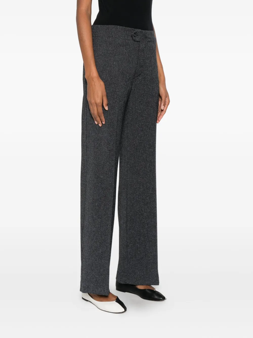 RAME Broek met geplooide voorkant Grijs