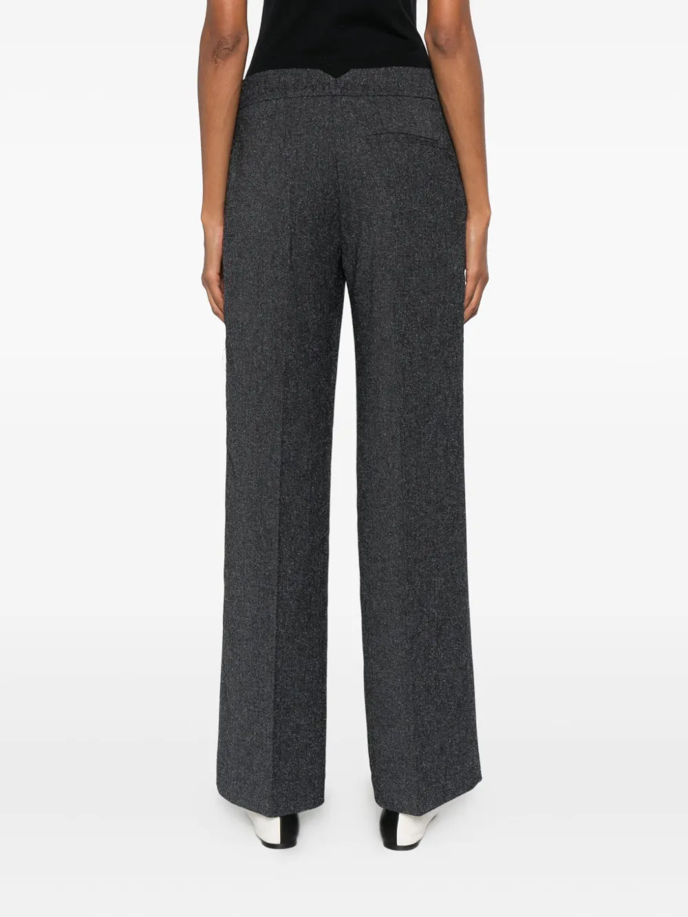 RAME Broek met geplooide voorkant Grijs