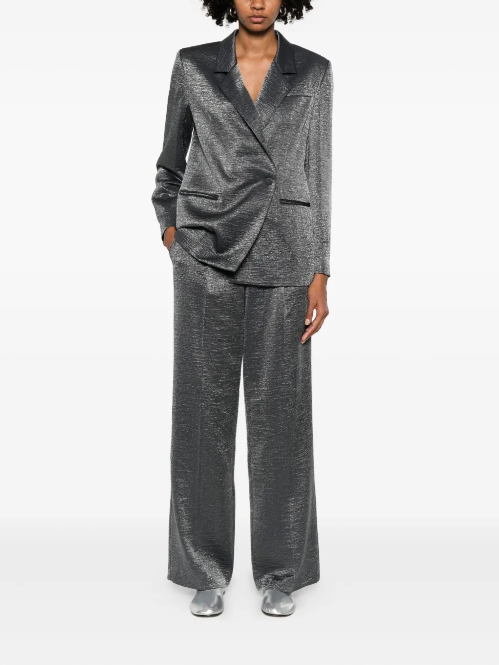RAME textured pants | Wide-Leg Pants | Image 2