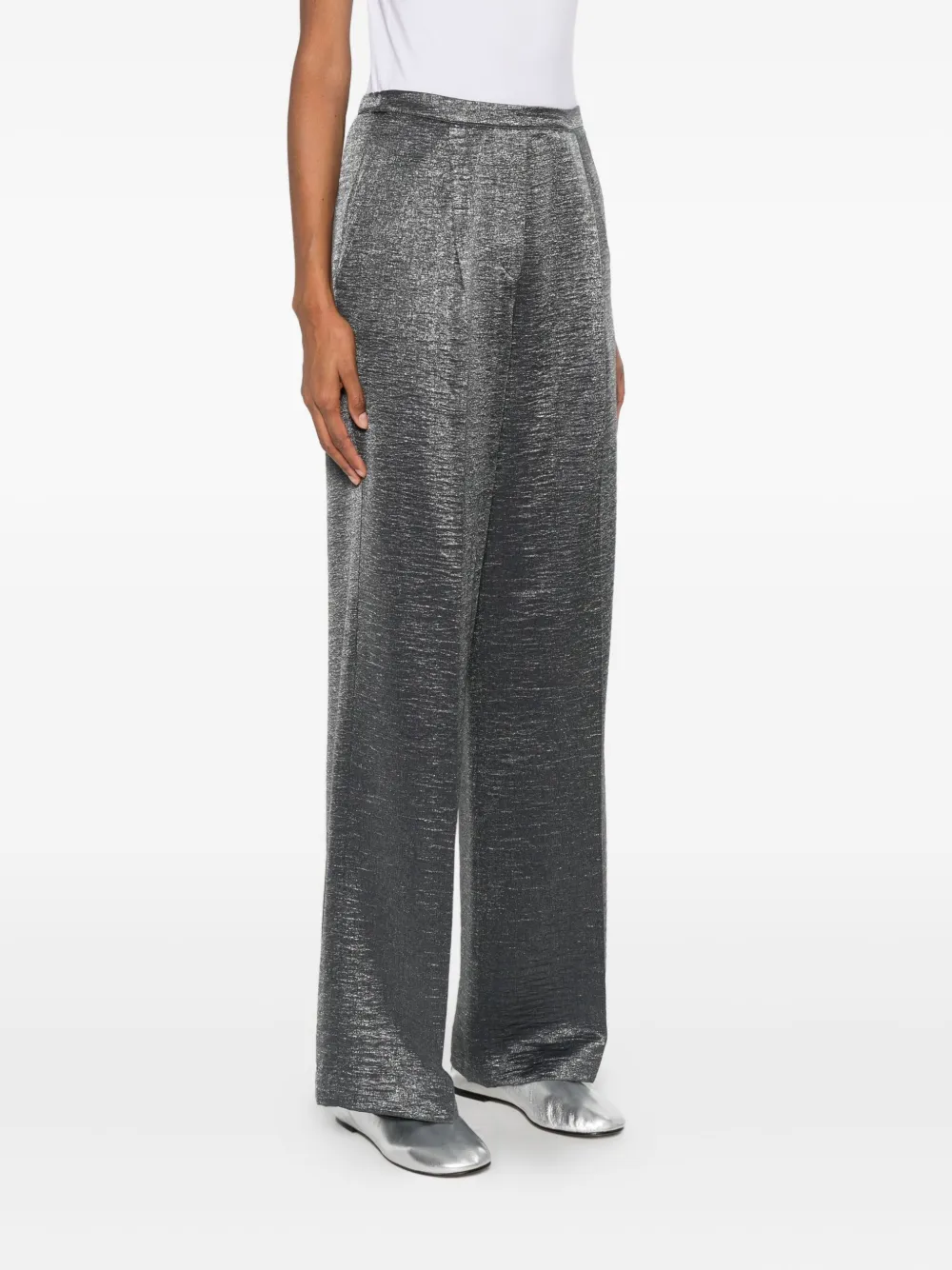 RAME Broek met textuur Grijs