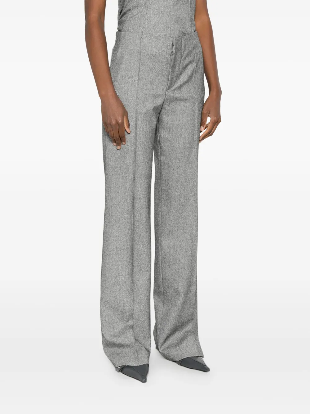 RAME Broek met naaddetail Grijs