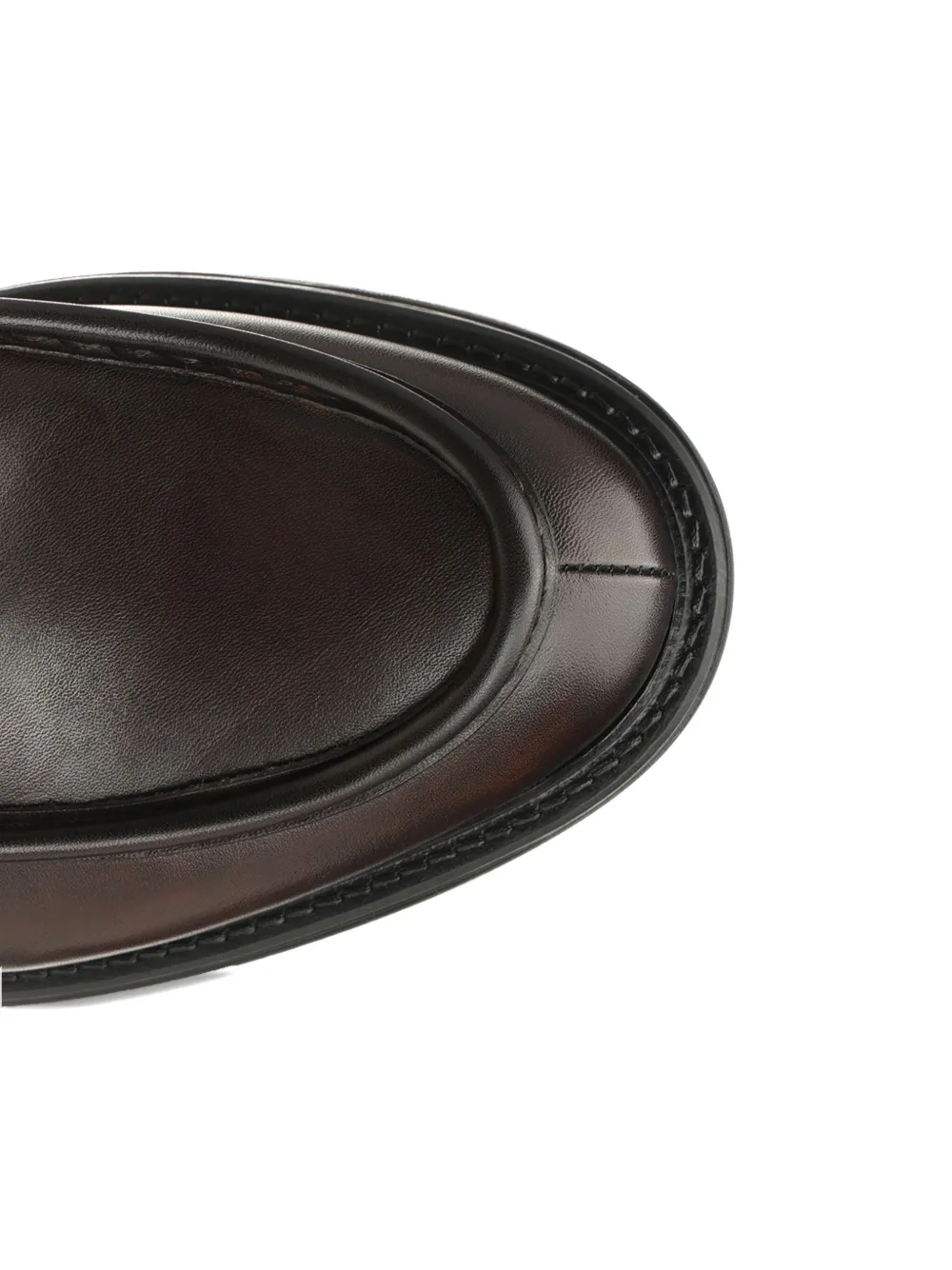 corvari Leren loafers Bruin
