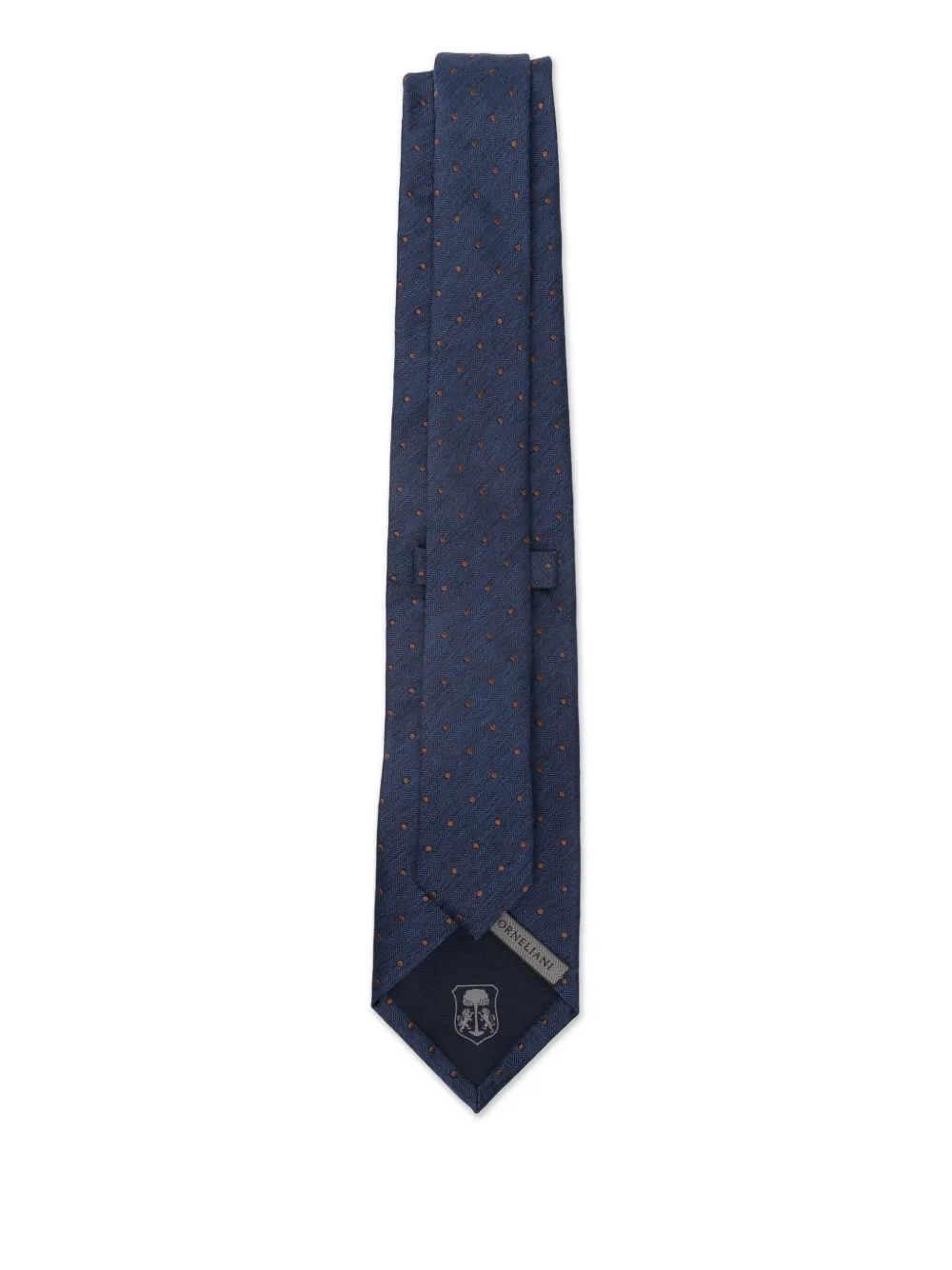 Corneliani Polka-dot Tie In Blue