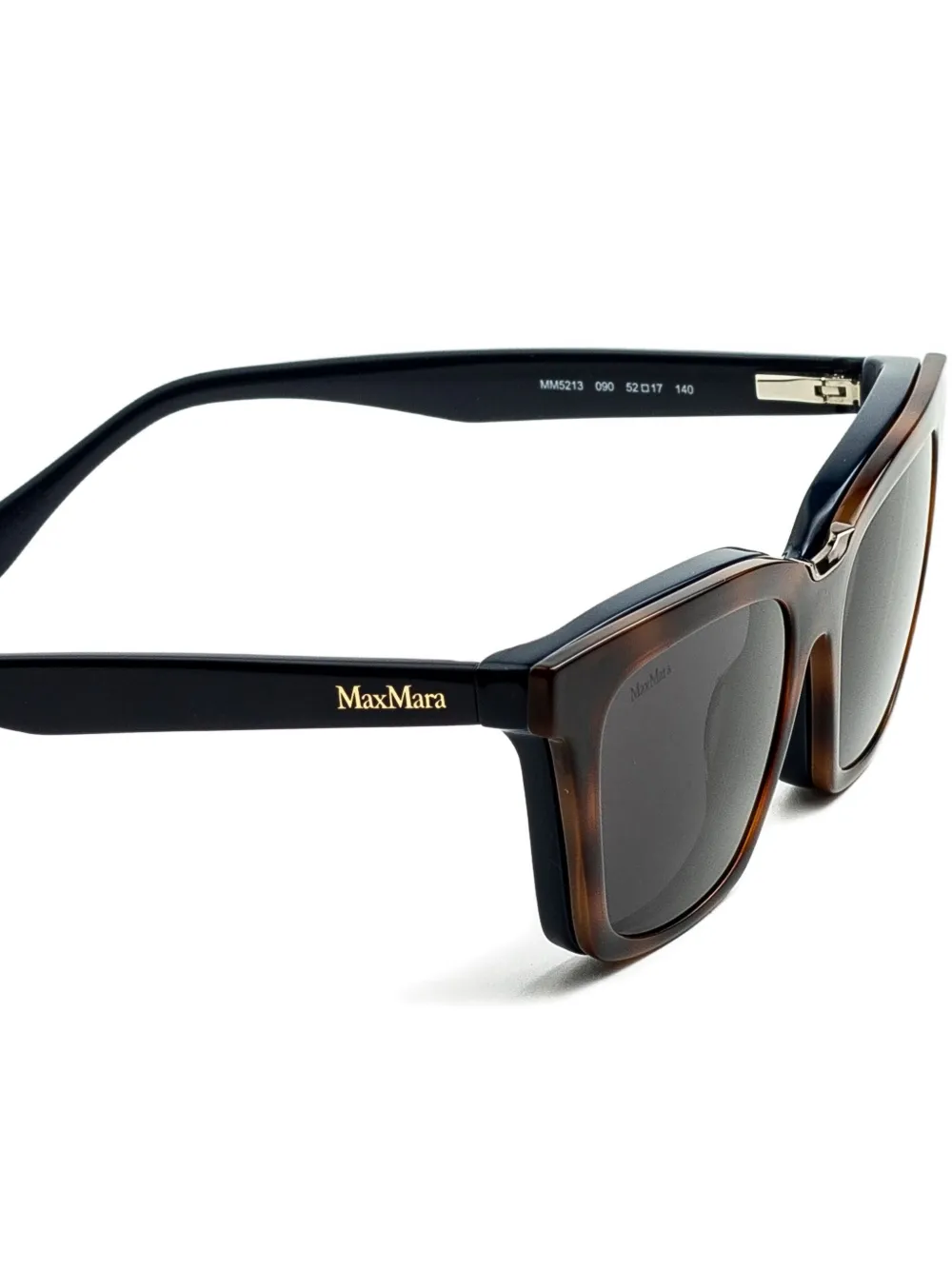 Max Mara Bril met vierkant montuur Zwart