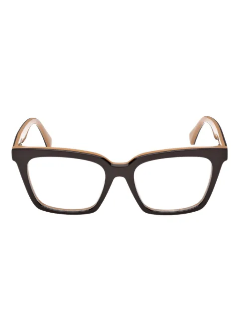 Max Mara lentes con armazón cuadrada