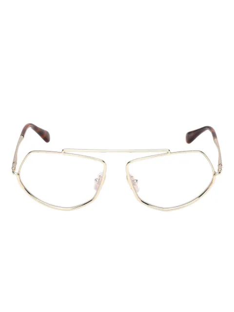 Max Mara geometric-frame glasses