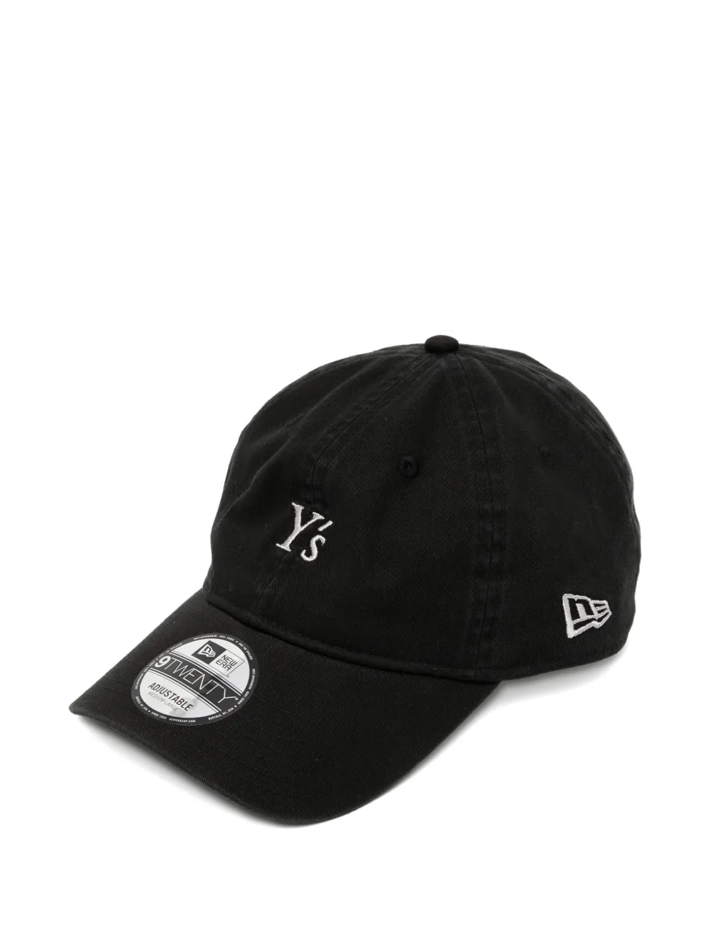 Y's logo-embroidered cap | Black | Image 1